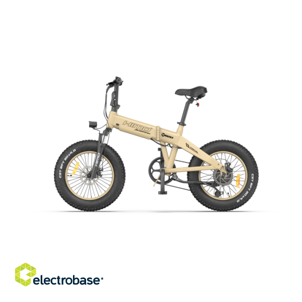 Electric bicycle HIMO ZB20 MAX, Yellow/Sand image 2