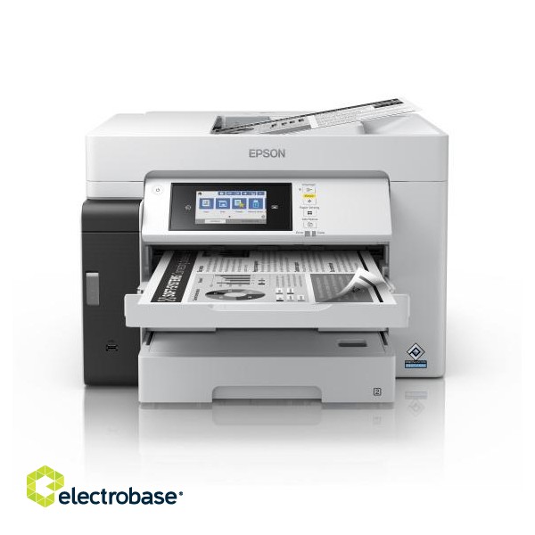 Epson Multifunctional Printer EcoTank M15180, A3 Contact image sensor (CIS), Wi-Fi, Black&amp;white image 1