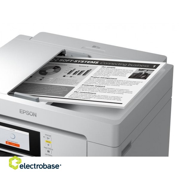 Epson Multifunctional Printer EcoTank M15180, A3 Contact image sensor (CIS), Wi-Fi, Black&amp;white image 8