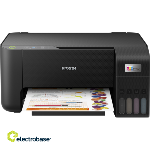 Epson EcoTank L3210 Printer Inkjet A4, Colour, MFP, USB image 3