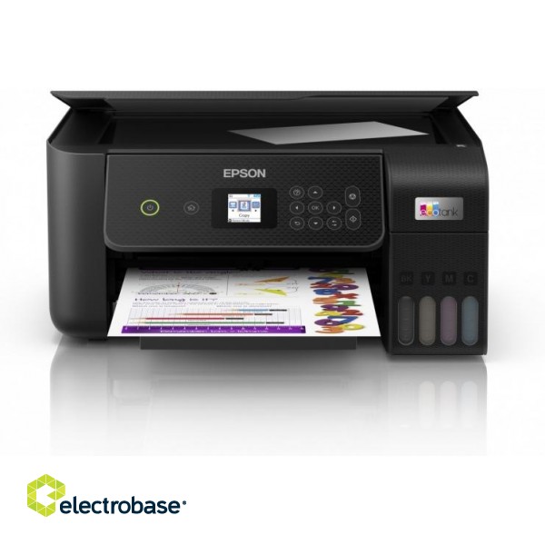 Printer Epson EcoTank L3260 A4, Color, MFP, WiFi paveikslėlis 1