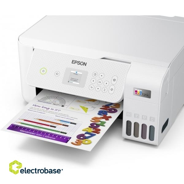 Printer Epson EcoTank L3266 A4, Color, MFP, WiFi фото 3