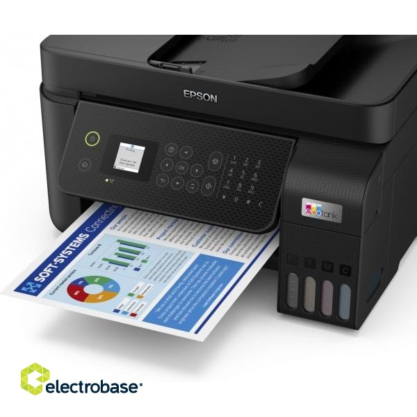 Printer Epson EcoTank L5290 A4, Color, MFP, ADF, WiFi фото 6