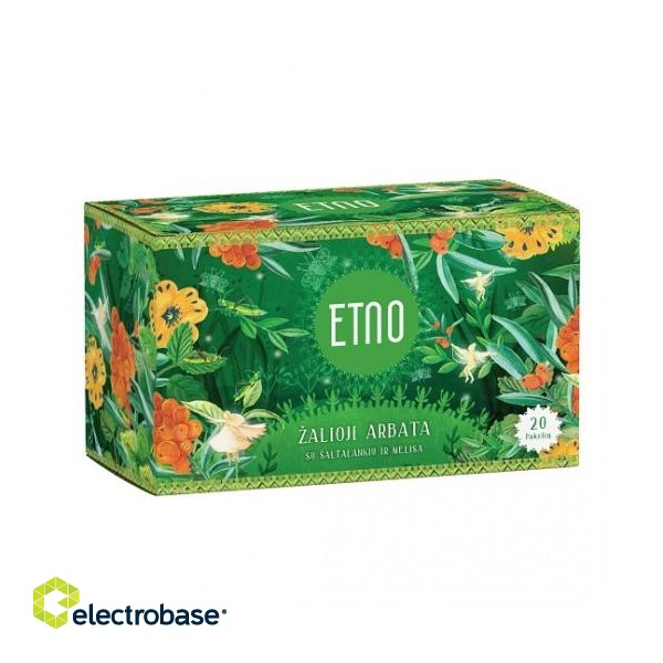 ETNO Green Tea with Sea Buckthorn and Melissa 40g (2g x 20 pcs.)