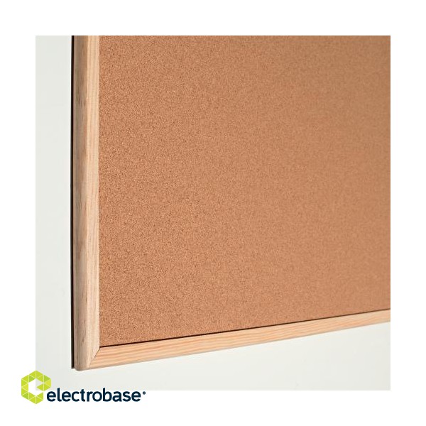 Esselte Pinboard Cork Standard wood frame 40 x 60 cm image 2