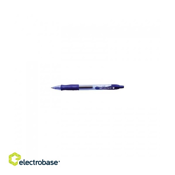 BIC gel pen GEL-OCITY, 0.7 mm, blue, Box 12 pcs. 600666 фото 1