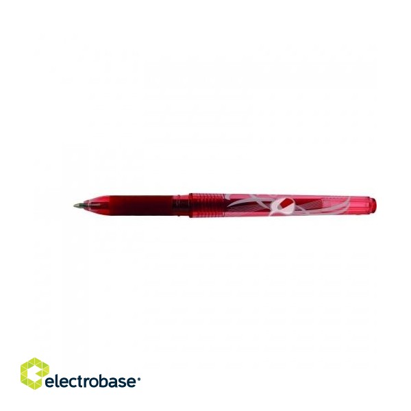 STANGER Eraser Gel Pen 0.7 mm, red, Box 12 pcs. 18000300072 image 1