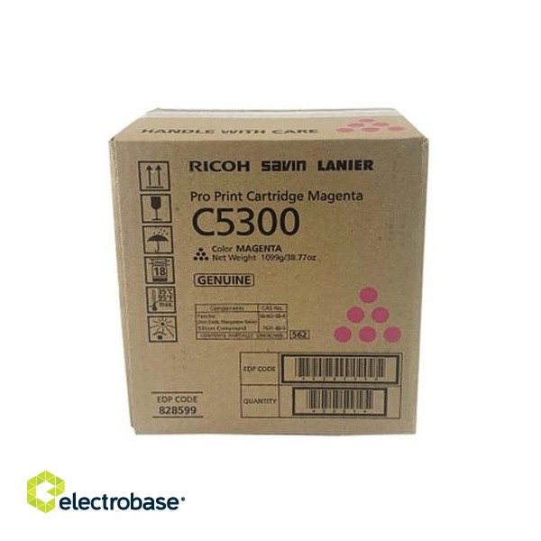 Ricoh C5300 (828603) Toner Cartridge, Magenta image 1