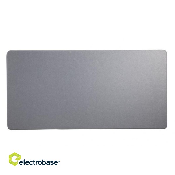 Up up acoustic desktop privacy panel with felt filling, gray (1200x600mm) image 2