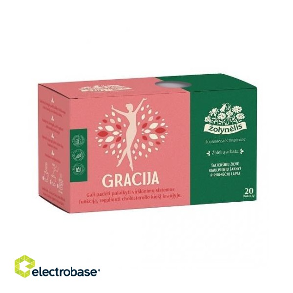 Žolynėlis herbal tea Gracija,  30g (1,5x 20)