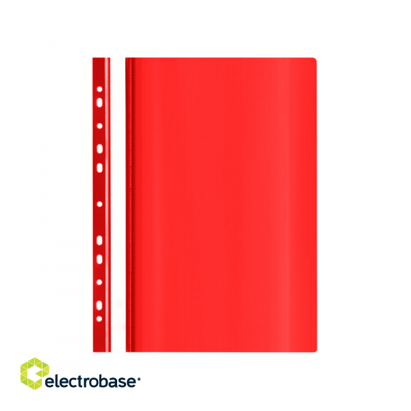 AD Class Perforated A4 Report File 100/150 red 25pcs./pack. фото 2