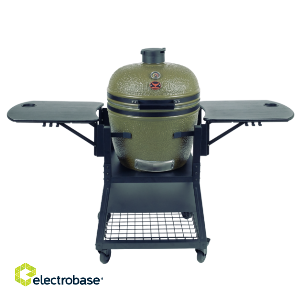 FireBird Kamado Grill 59 cm (23,5 inch) with mobile cooking basket image 1