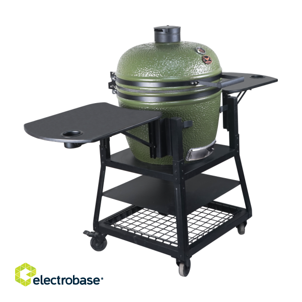 FireBird Kamado Grill 59 cm (23,5 inch) with mobile cooking basket image 6