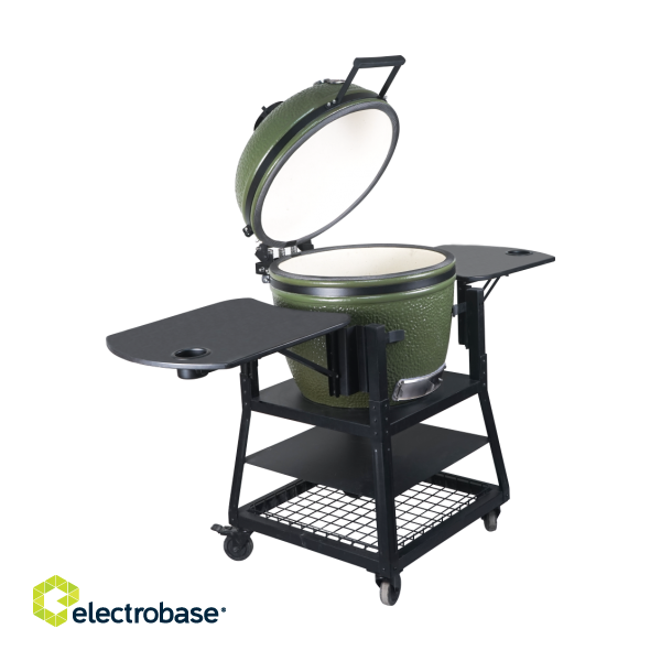 FireBird Kamado Grill 59 cm (23,5 inch) with mobile cooking basket image 8