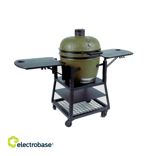 FireBird Kamado Grill 59 cm (23,5 inch) with mobile cooking basket image 9