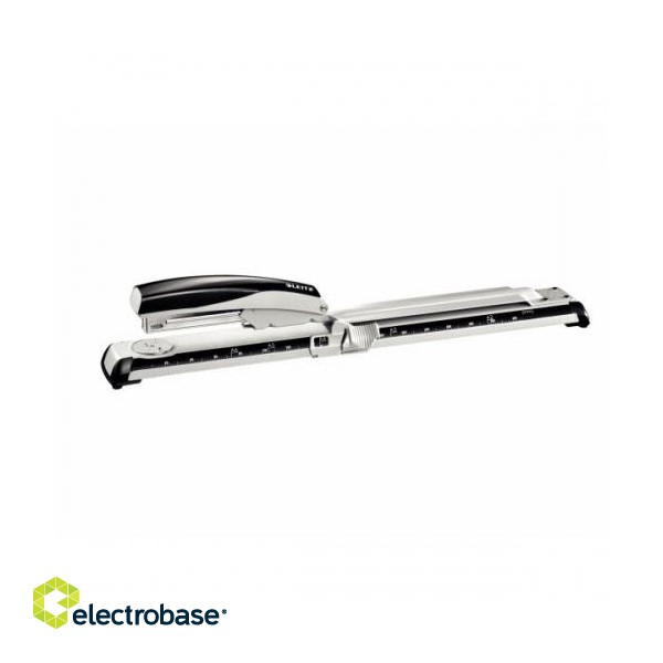 5560 Leitz Stapler, black / gray, long handle up to 40 sheets, staples 24/6, 26/6, 24/8 1102-116 фото 1