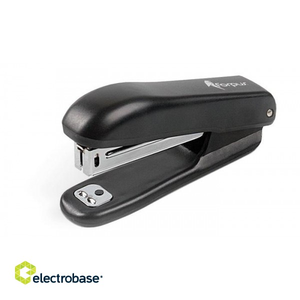 Stapler Forpus, black, up to 12 sheets, staples 10 1102-004