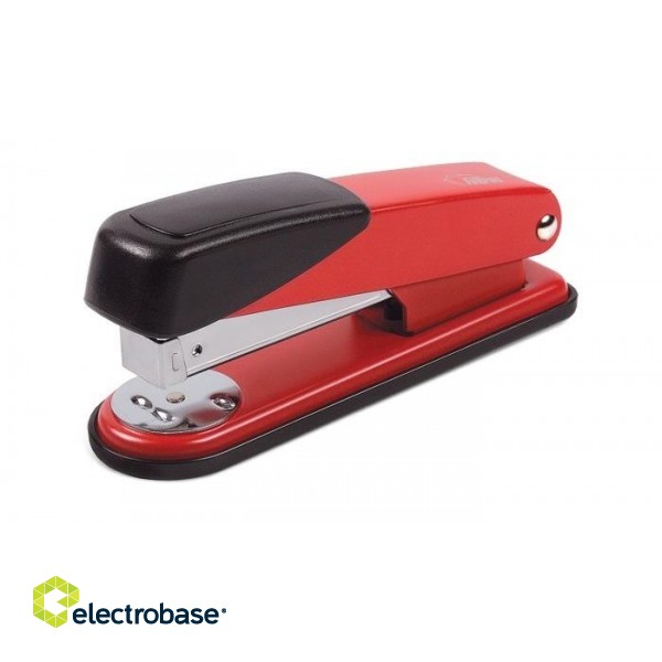 Stapler Forpus, red, up to 15 sheets, staples 24/6, 26/6, metal 1102-010