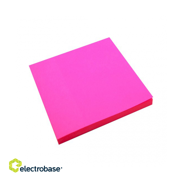 Sticky notes Forpus, Neon, 75x75mm, Pink (1x80)