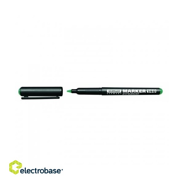 Permanent marker STANGER M140, 1 mm, Bullet tip, Green 1213-361 1 pcs.