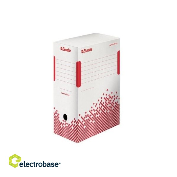 Archive box Esselte Speedbox, 100x250x350 mm, white