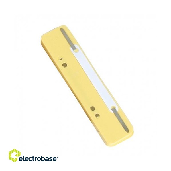 Project File binding clip, Yellow (25vnt.) 0824-005 image 1