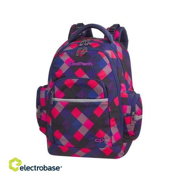 Backpack Coolpack Brick Electric Pink paveikslėlis 1