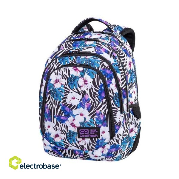 Backpack CoolPack Drafter Flower Zebra image 1