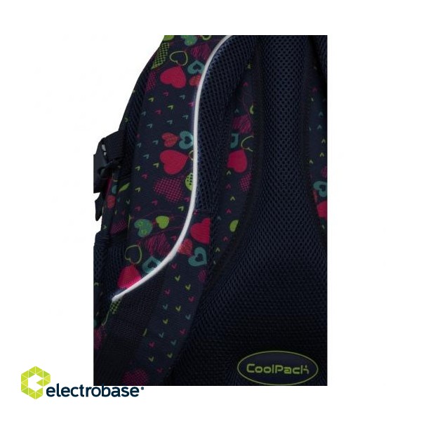 Backpack CoolPack Factor Lime Hearts image 4