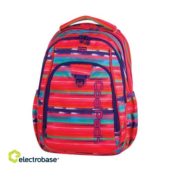 Backpack CoolPack Strike Texture Stripes image 1