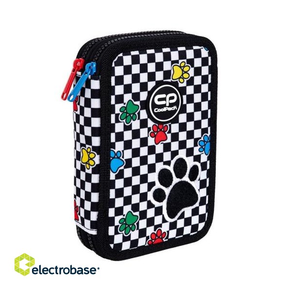 Double decker school pencil case with equipment Coolpack Jumper 2 Catch me image 1