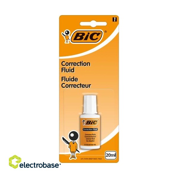 Bic Correction Fluid 20 ml, Blister of 1 pcs. 9184701