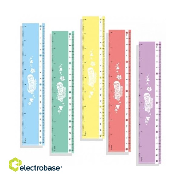 Colorino Pastel Rulers 20 cm фото 1