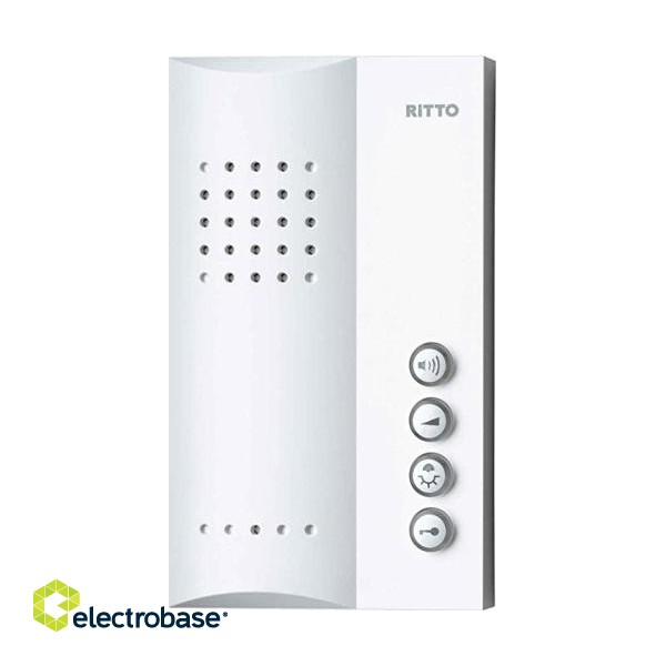 Ecost customer return RITTO speakerphone, white, 1723070 image 1