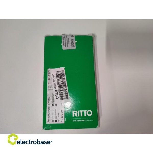 Ecost customer return RITTO speakerphone, white, 1723070 image 3