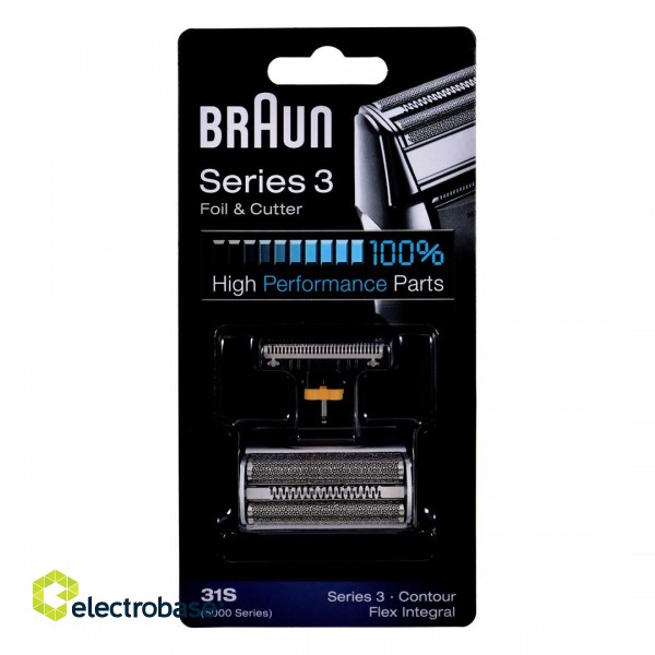 Foil + blade block BRAUN Combi Pack 31S silver image 1