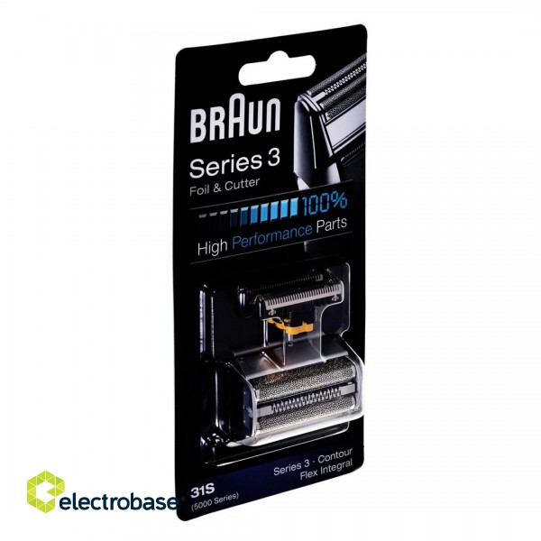 Foil + blade block BRAUN Combi Pack 31S silver image 2