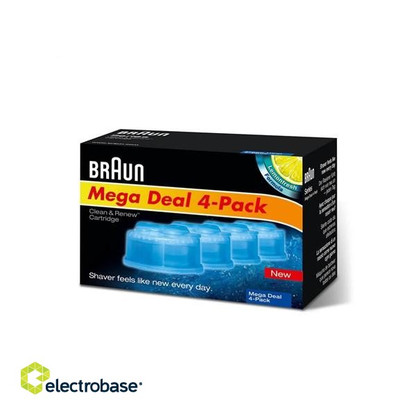 Braun | Refills 4 Pack | Clean and Renew CCR4 3+1