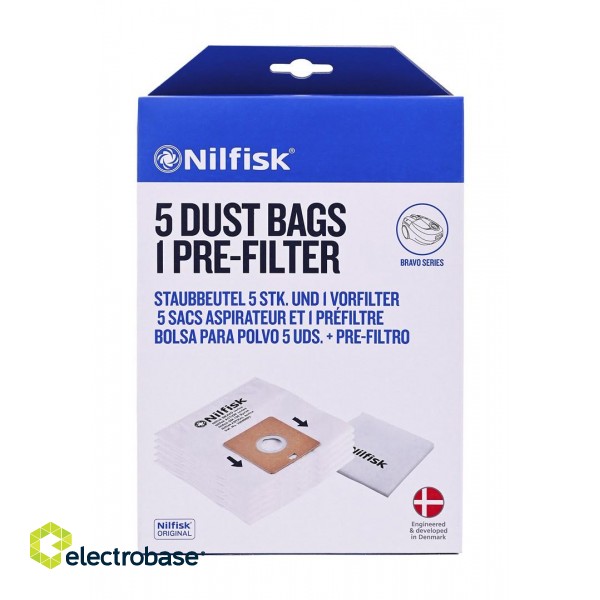 Nilfisk Dust bag (synthetic) 5 pcs. image 3