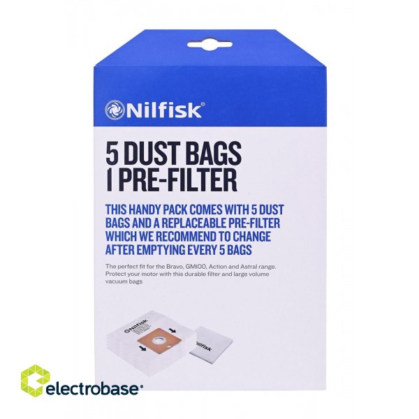 Nilfisk Dust bag (synthetic) 5 pcs. image 4