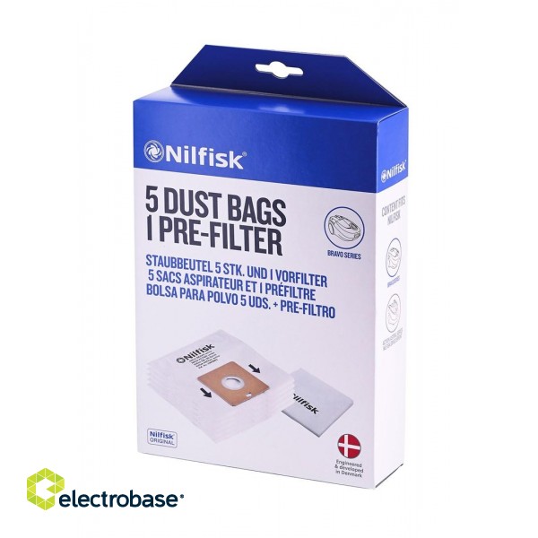 Nilfisk Dust bag (synthetic) 5 pcs. image 6