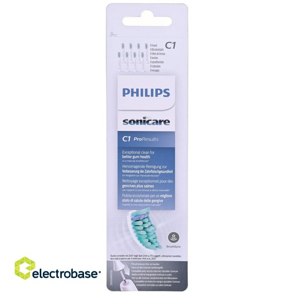Philips Sonicare ProResults Standard sonic toothbrush heads HX6018/07 фото 2