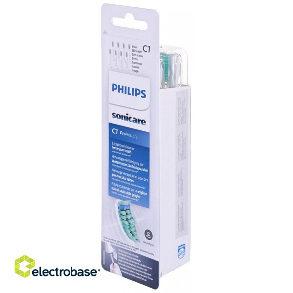 Philips Sonicare ProResults Standard sonic toothbrush heads HX6018/07 фото 3