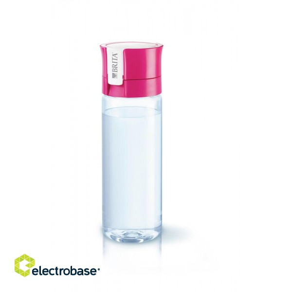 Filter Bottle Brita Fill&Go + 4 pc(s) filter cartridges (0,6l; pink) image 1