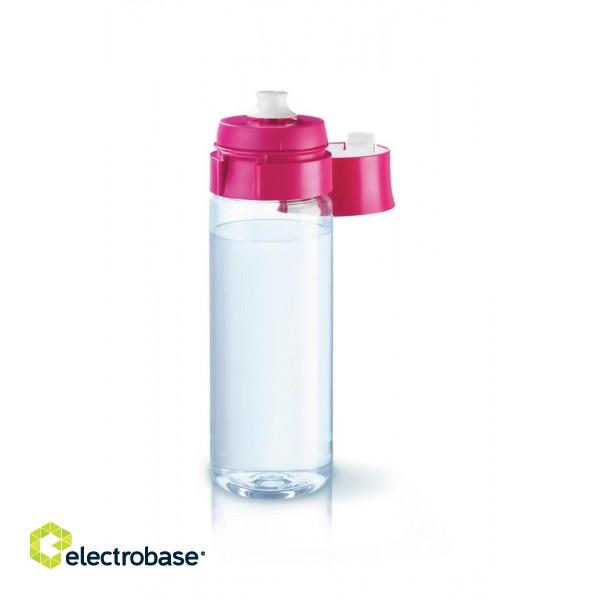 Filter Bottle Brita Fill&Go + 4 pc(s) filter cartridges (0,6l; pink) image 2