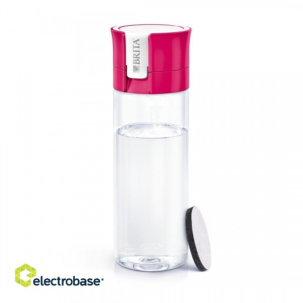 Filter Bottle Brita Fill&Go + 4 pc(s) filter cartridges (0,6l; pink) image 5