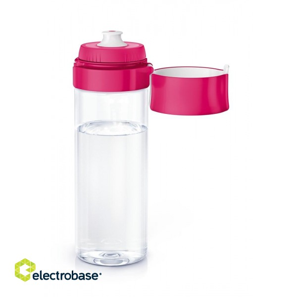 Filter Bottle Brita Fill&Go + 4 pc(s) filter cartridges (0,6l; pink) image 6