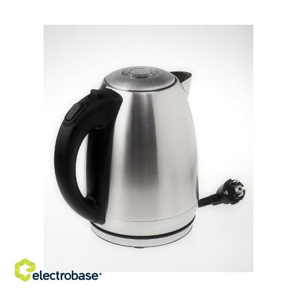 Adler AD 1223 electric kettle 1.7 L Black,Stainless steel 2200 W image 2