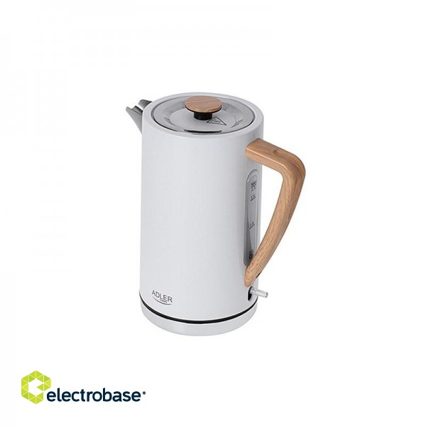 ADLER AD 1347w electric kettle white фото 2