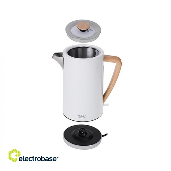 ADLER AD 1347w electric kettle white image 6
